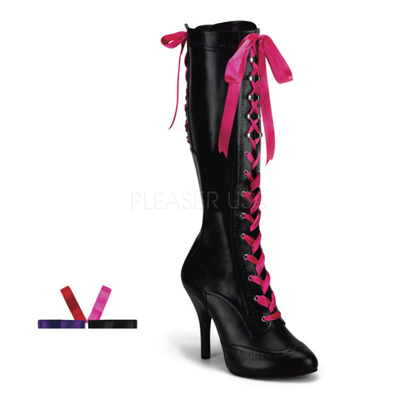 victorian high heel boots